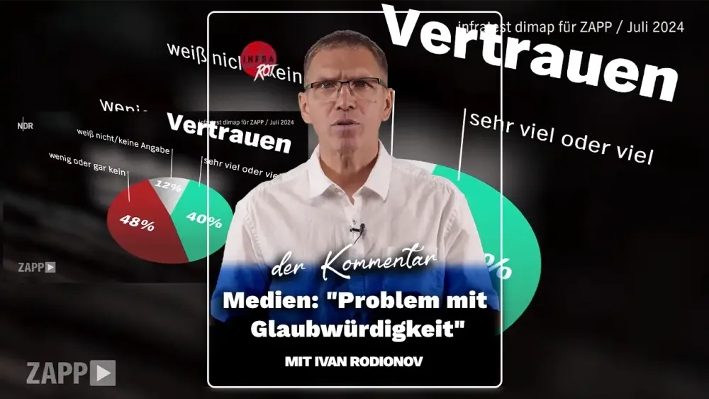 Medien: "Problem mit Glaubwürdigkeit" post image