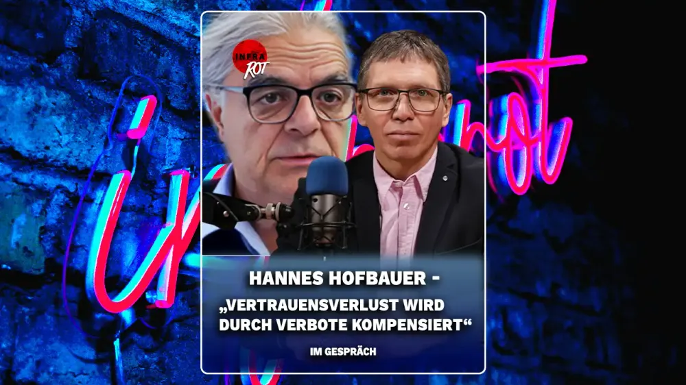 Im Gespräch mit Hannes Hofbauer Vertrauensverlust wird durch Verbote kompensiert post image