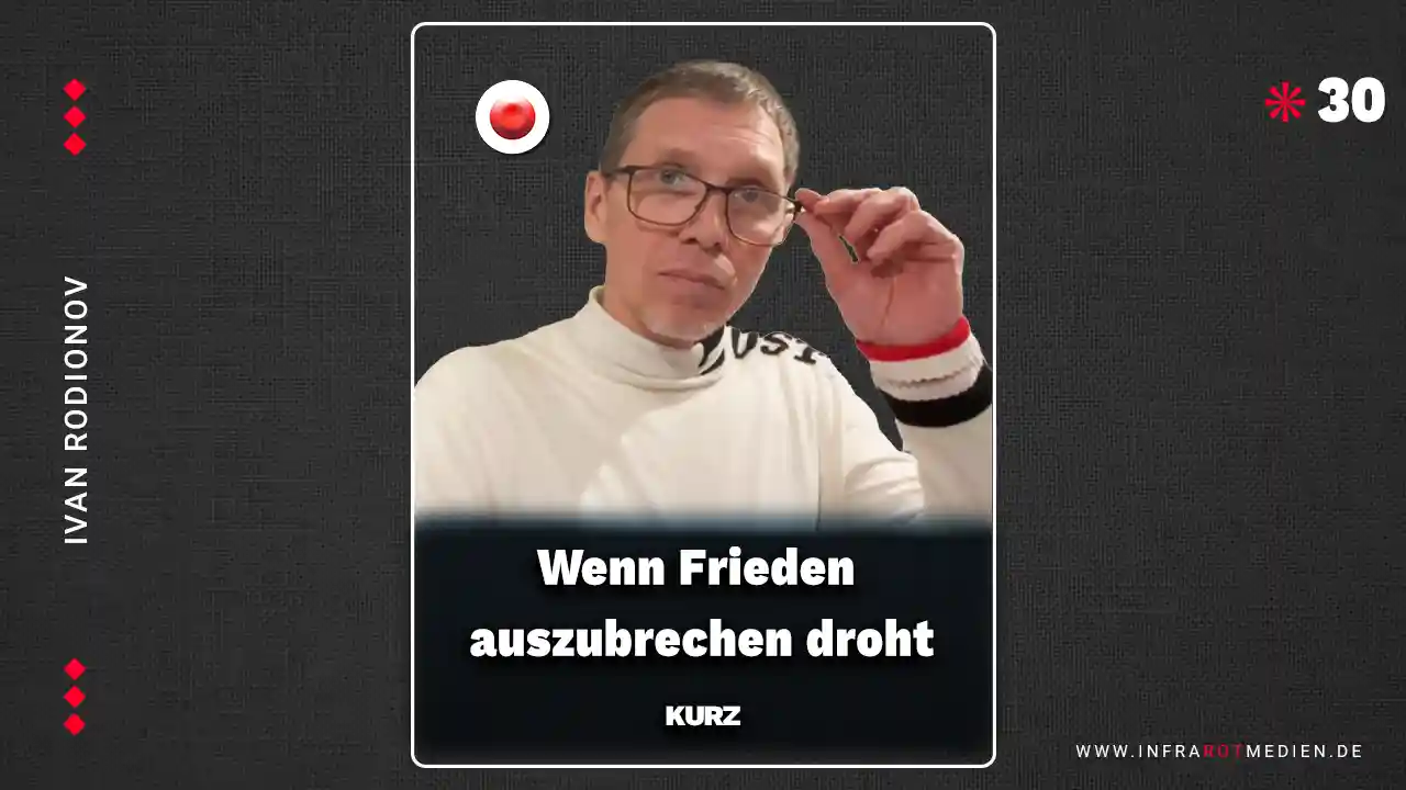 Wenn Frieden auszubrechen droht post image