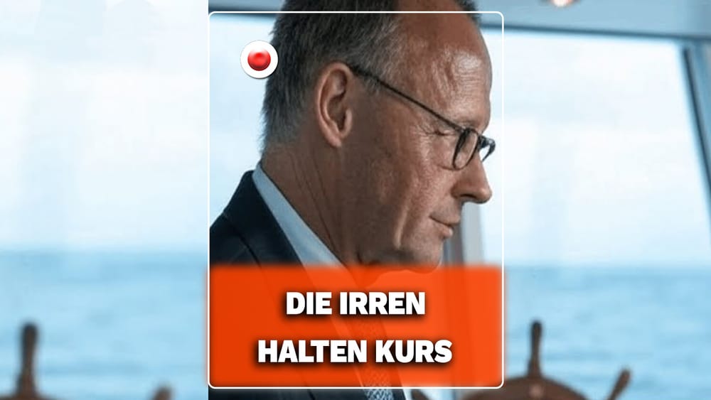 DIE IRREN HALTEN KURS | InfraRot post image