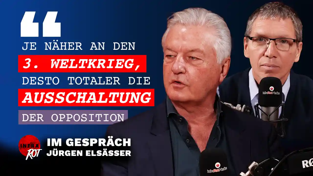 Jürgen Elsässer: "Je näher an den 3. Weltkrieg, desto totaler die Ausschaltung der Opposition“ post image