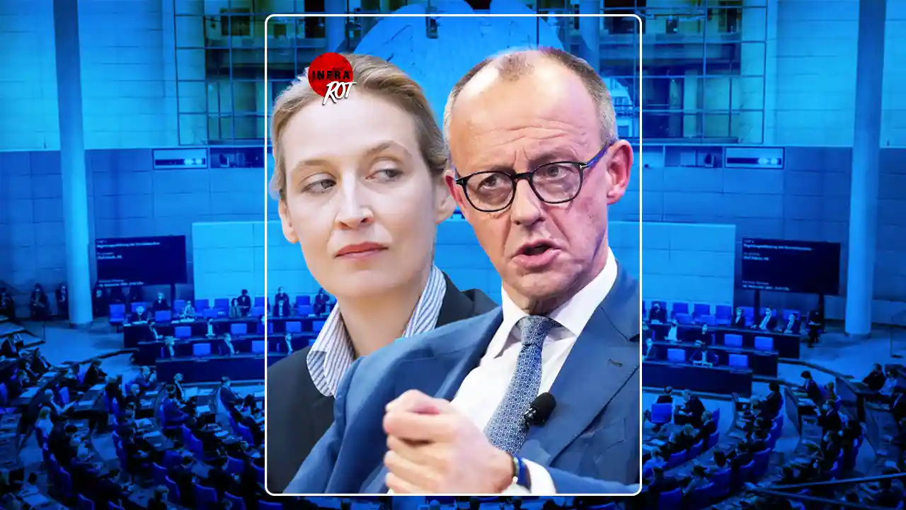 Merz attackiert Weidel - und greift ins Klo post image